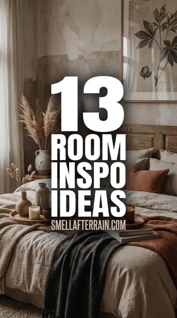 Room Inspo Ideas: A cozy living space featuring texture-rich throw pillows, warm lighting, and neutral tones designed for authentic hospitality and comfort.